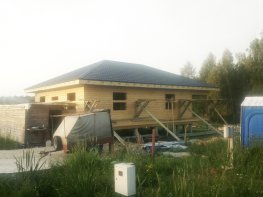 Строительство дома из бруса - проект 066 "Брэндр"